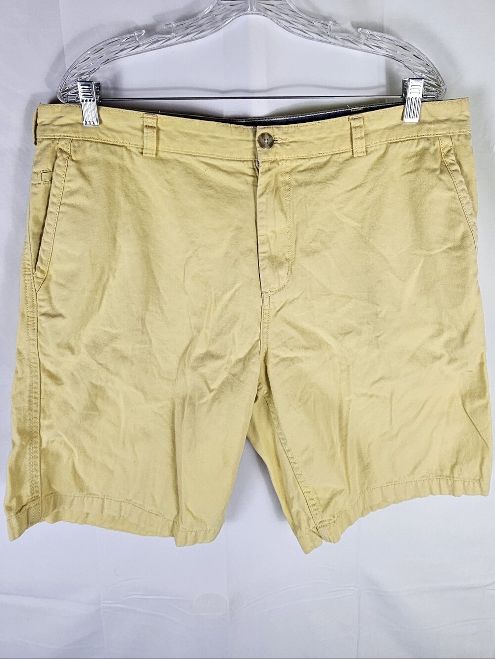 Black Brown 1826 Classic Fit Khaki Shorts Mens 36 Vacation Preppy Beach Casual